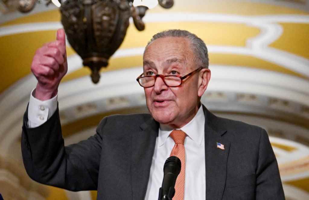 WATCH: Schumer says GOP wants to ‘strangle health care’ with Trump tax bill