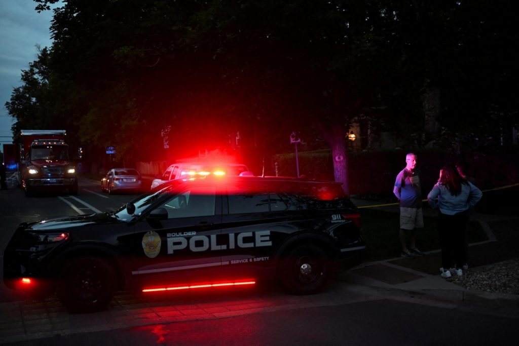 Investigators say man used makeshift flamethrower in attack on pro-Israel group in Boulder