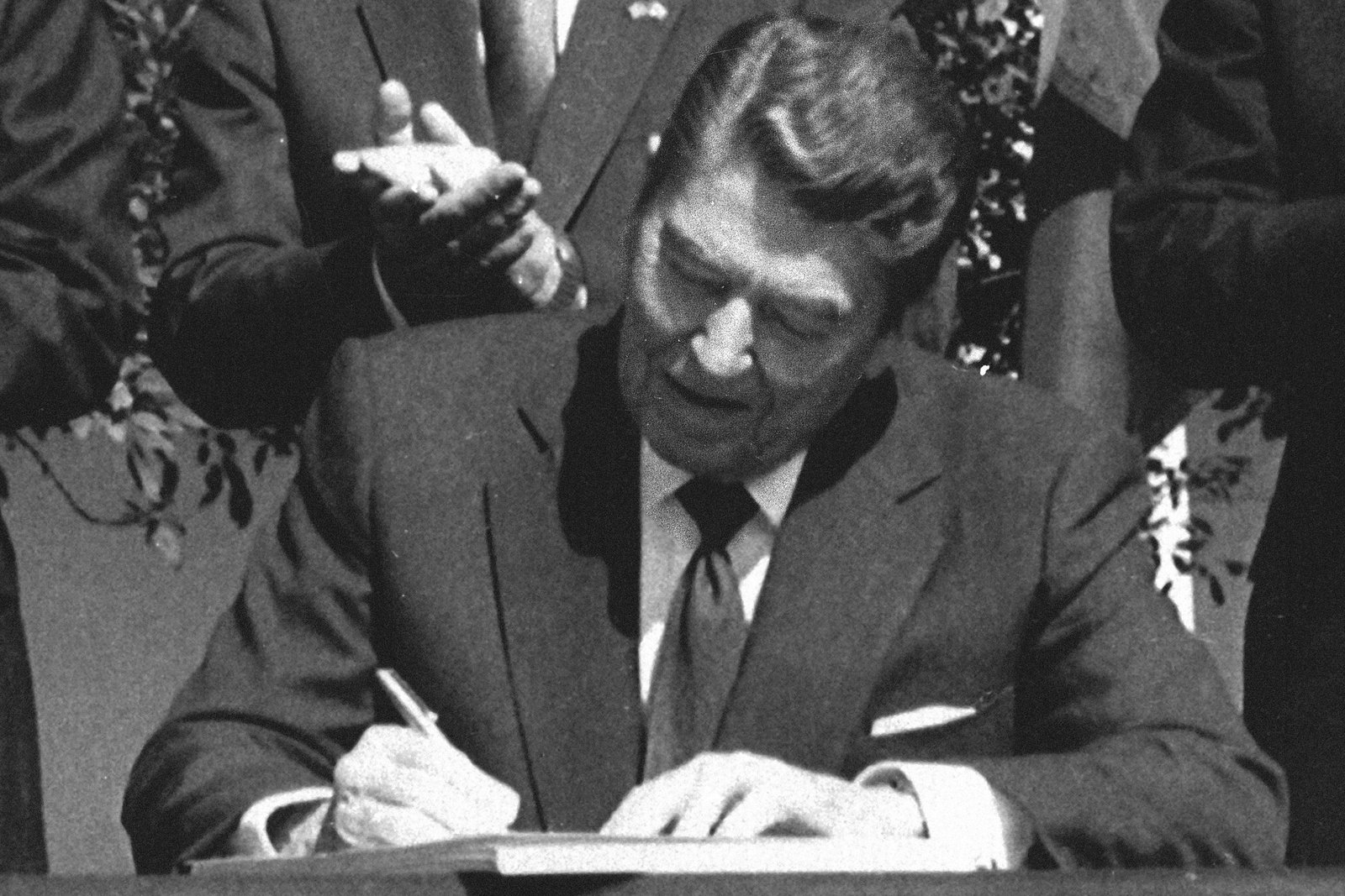Trump says a Canadian ad misstated Ronald Reagan’s views on tariffs. Here are the facts and context