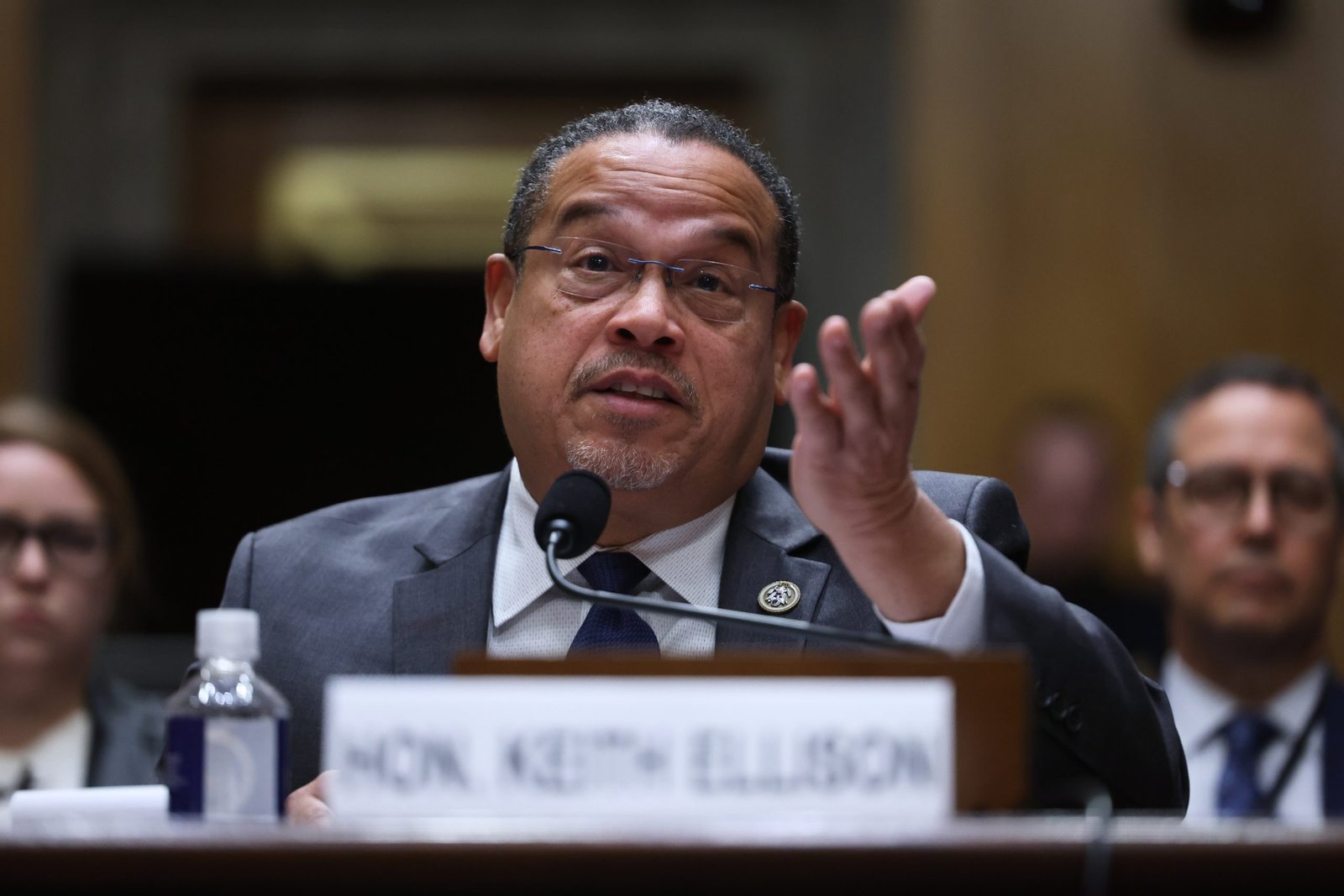 D.C. Memo: Senate Republicans pile on Ellison in fiery hearing