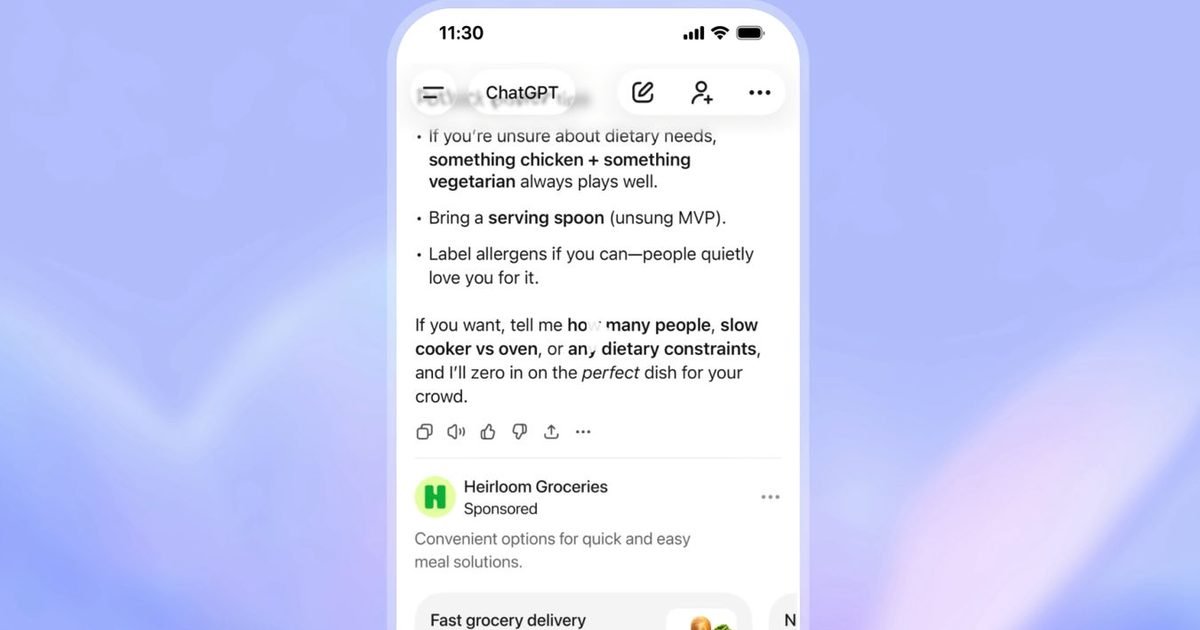 You can avoid ChatGPT ads, but your Free limits may change