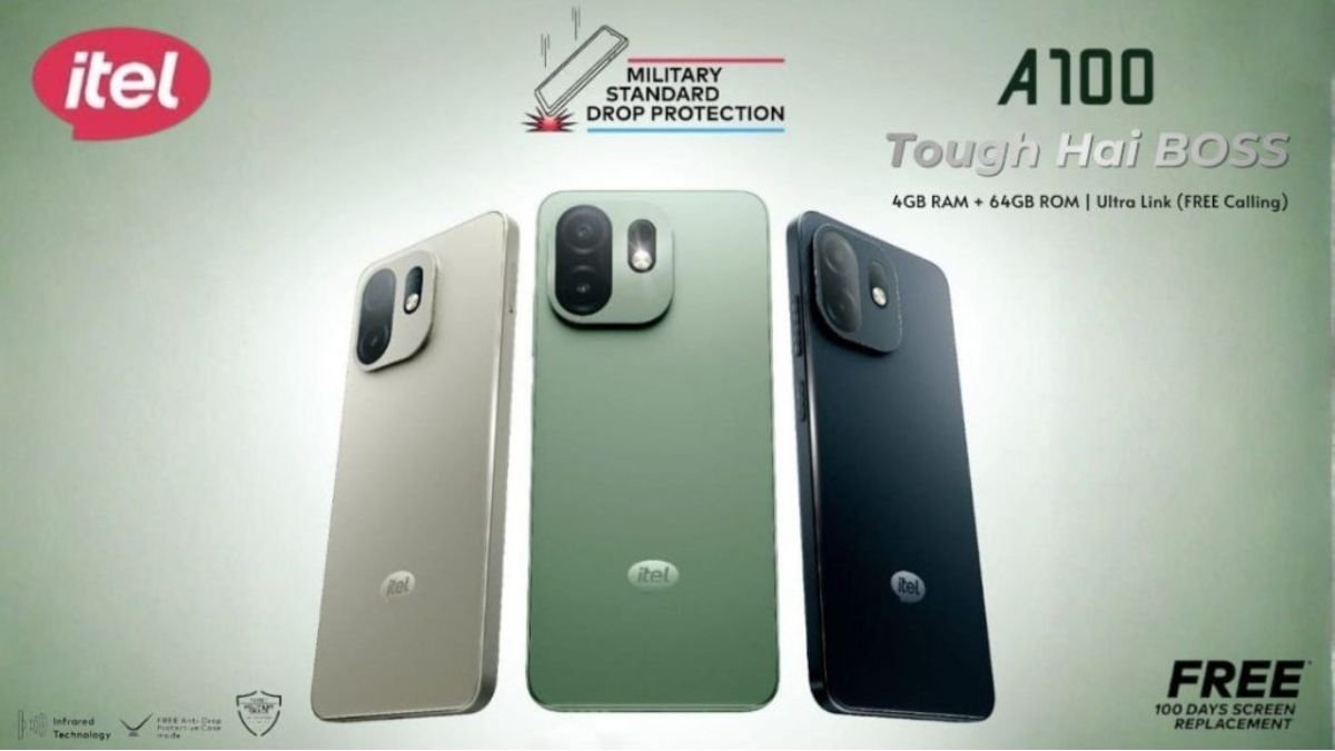 Itel A100 With Military-Grade Durability Launched in India Starting at Rs. 6,799