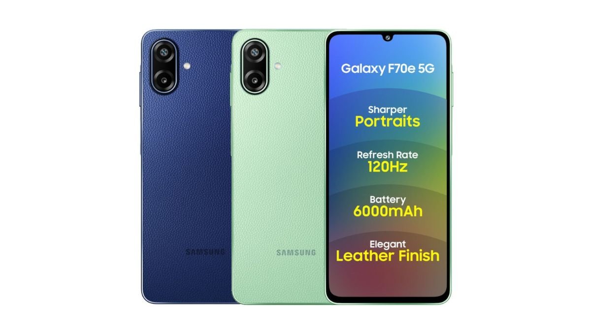 Samsung Galaxy F70e 5G With 120Hz Display and 6000mAh Battery Launched in India