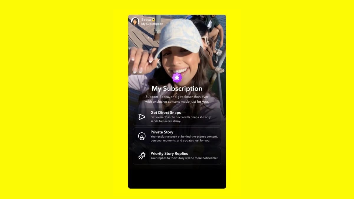 Snapchat Introduces Creator Subscriptions to Boost Monetization
