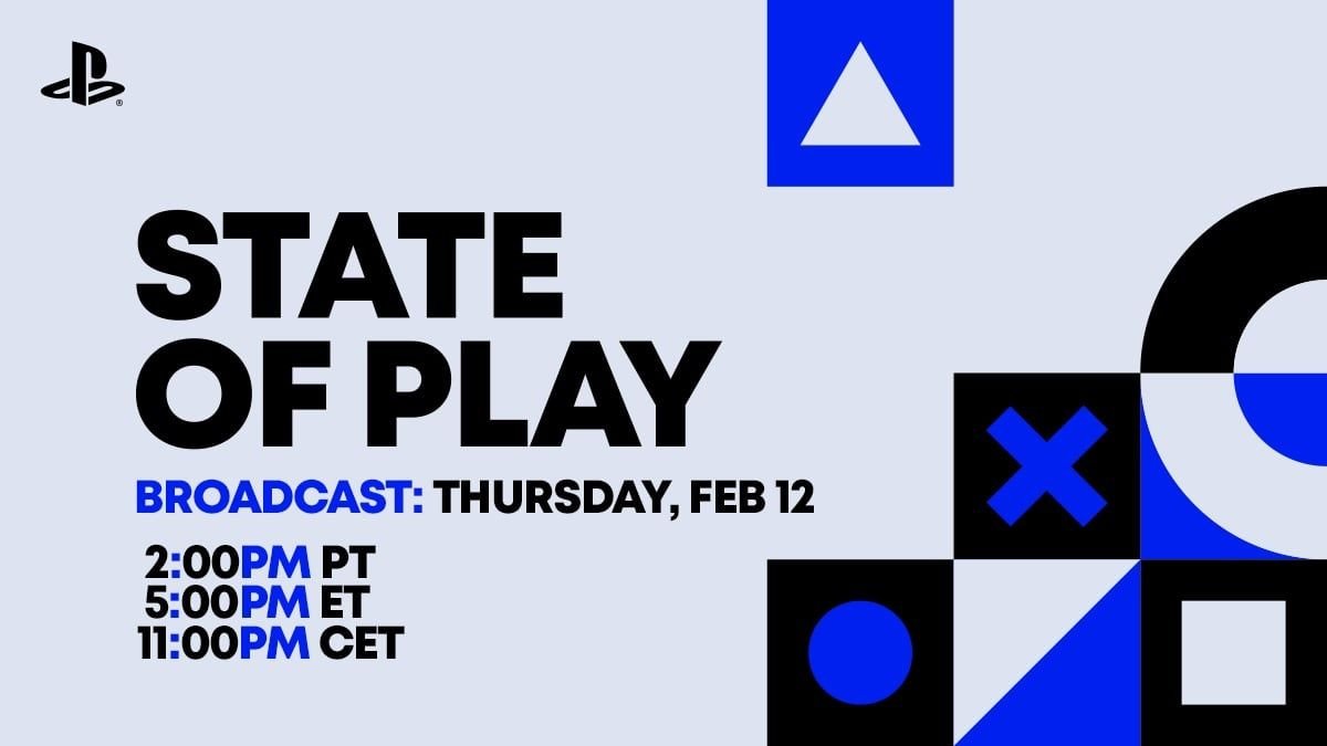 Sony Confirms February State of Play Event With Over One Hour of PS5 Updates