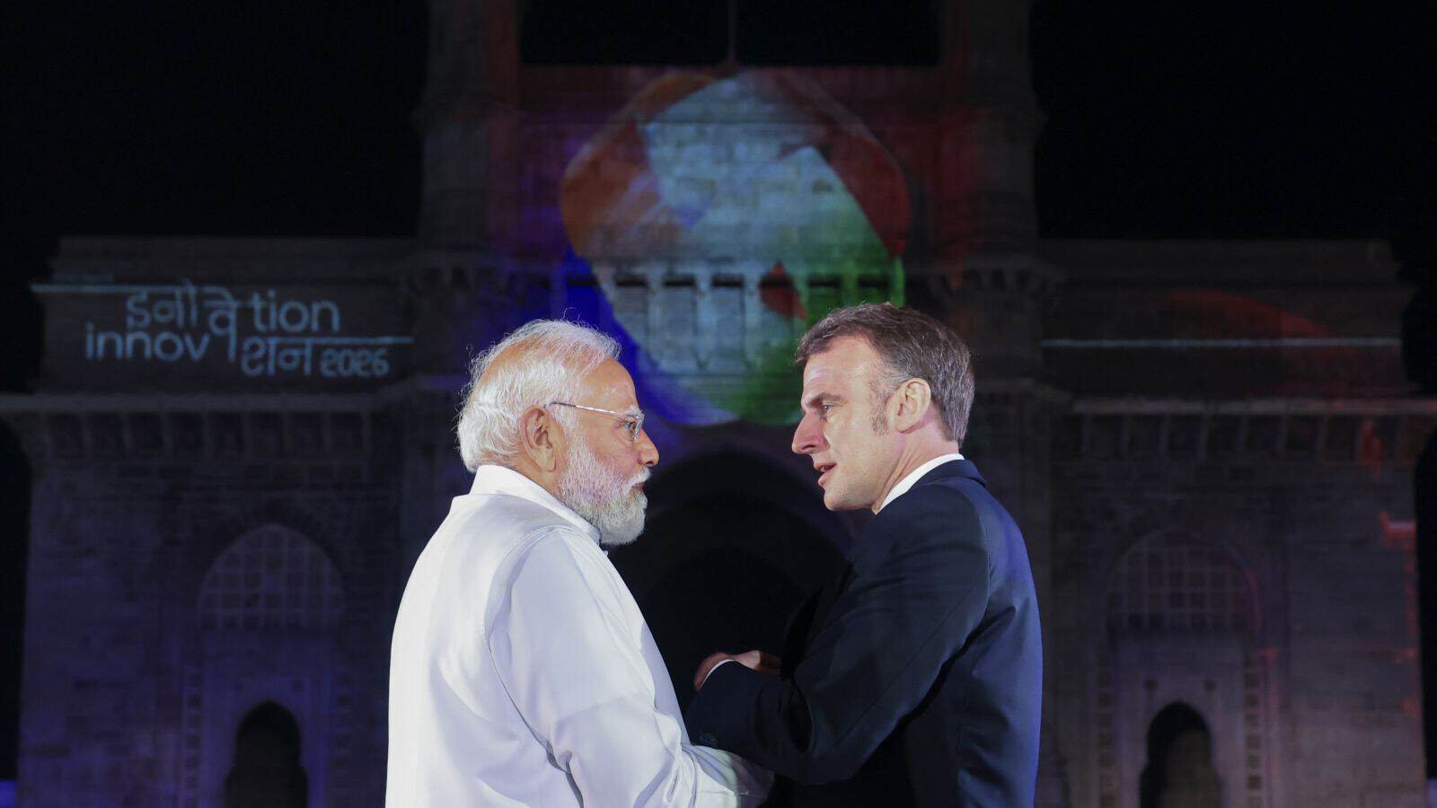 French President Macron concludes Mumbai visit