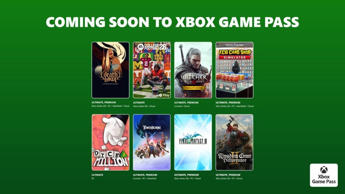 Full Release Schedule with Dates
