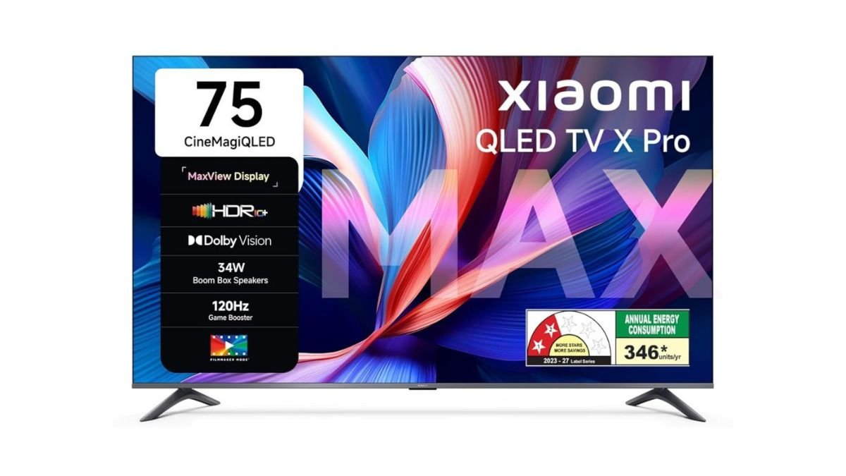 Xiaomi Launches QLED TV X Pro 75 in India with 4K Display, Dolby Vision and 120Hz Support