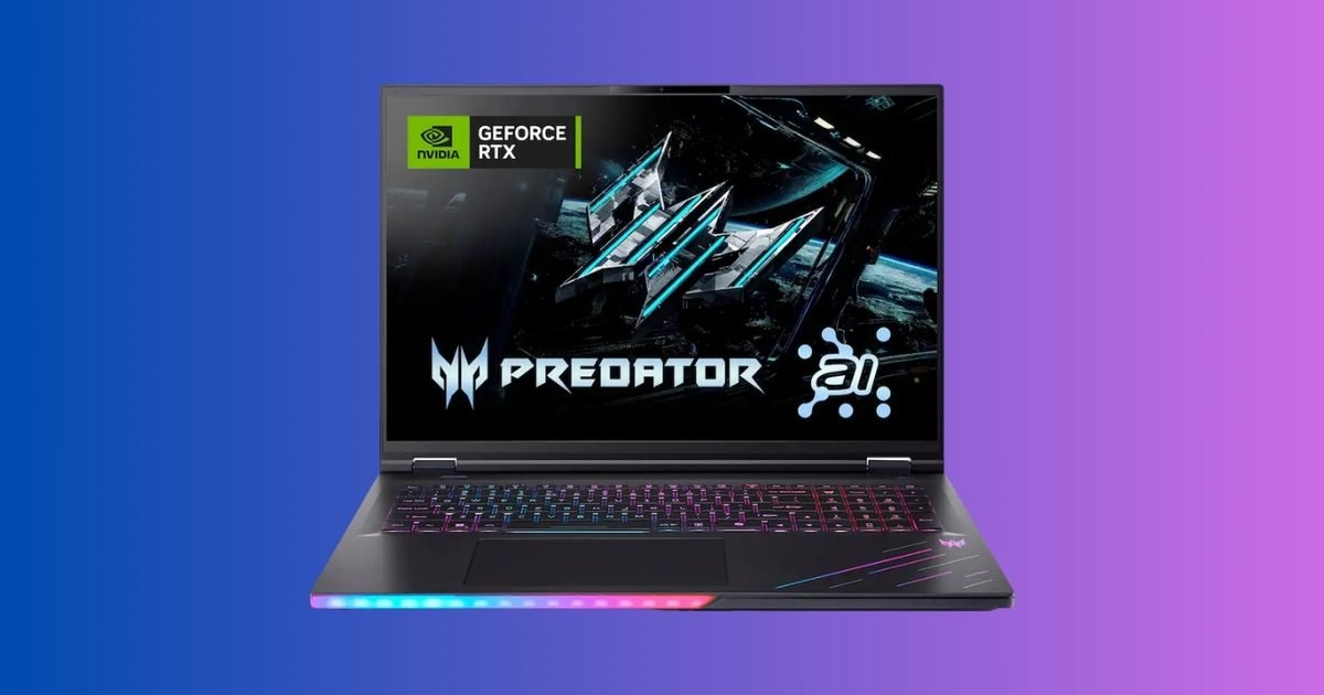 A big-screen RTX 5080 gaming laptop deal that makes desktop-class power feel portable