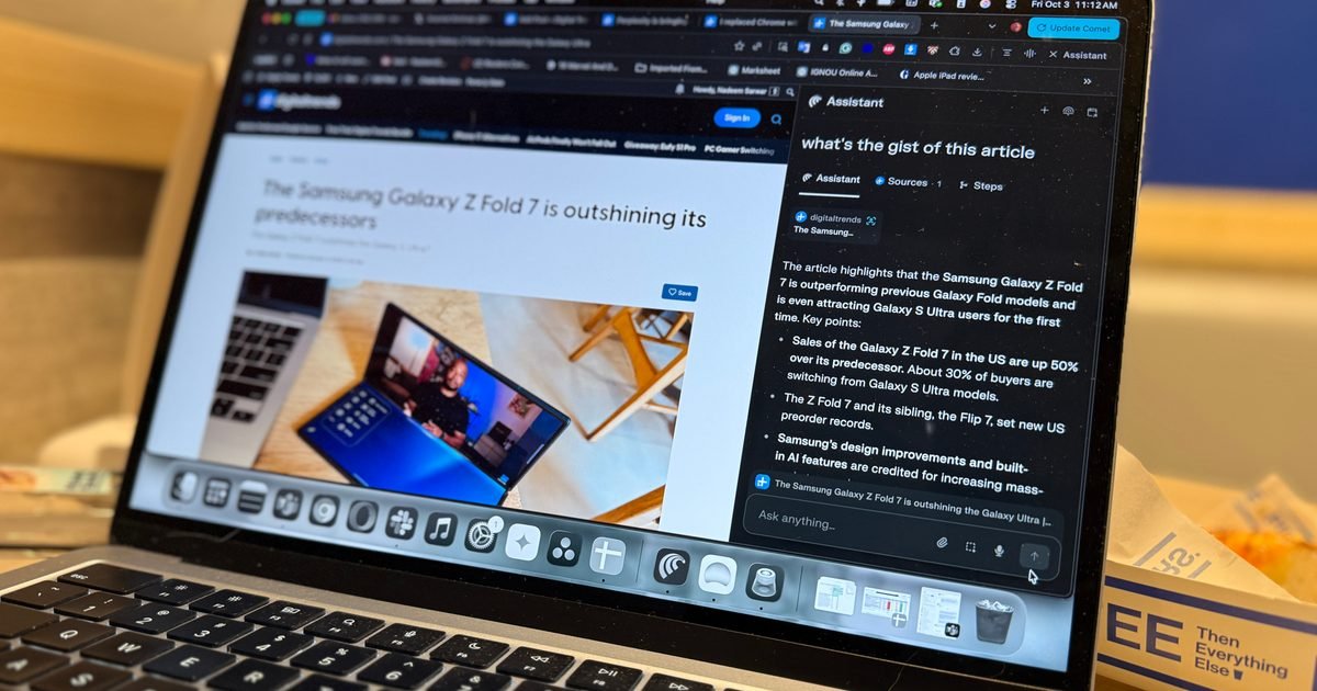 Your voice now fully controls this AI browser
