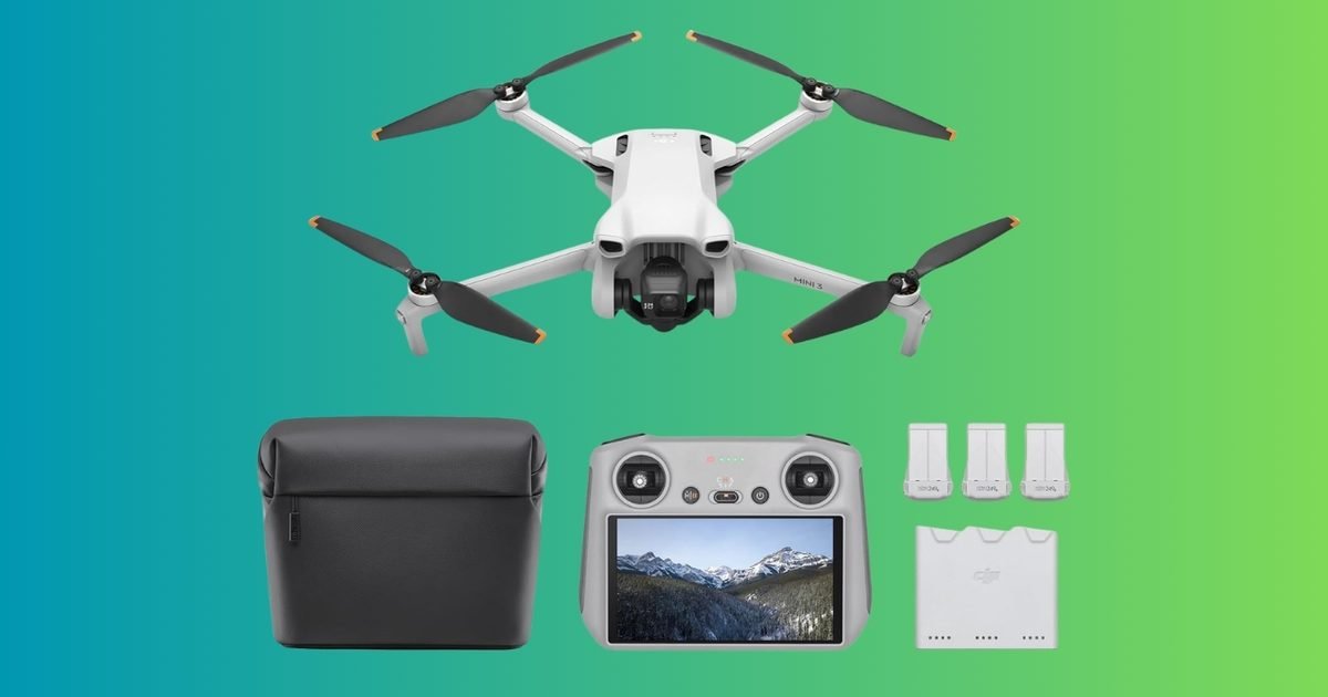 A 4K DJI drone kit that’s ready out of the box drops to $575