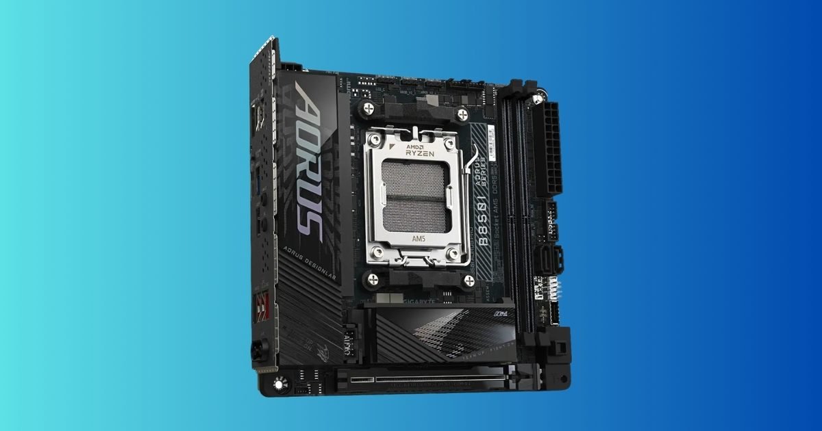A $185 motherboard discount is a great way to start a SFF PC build
