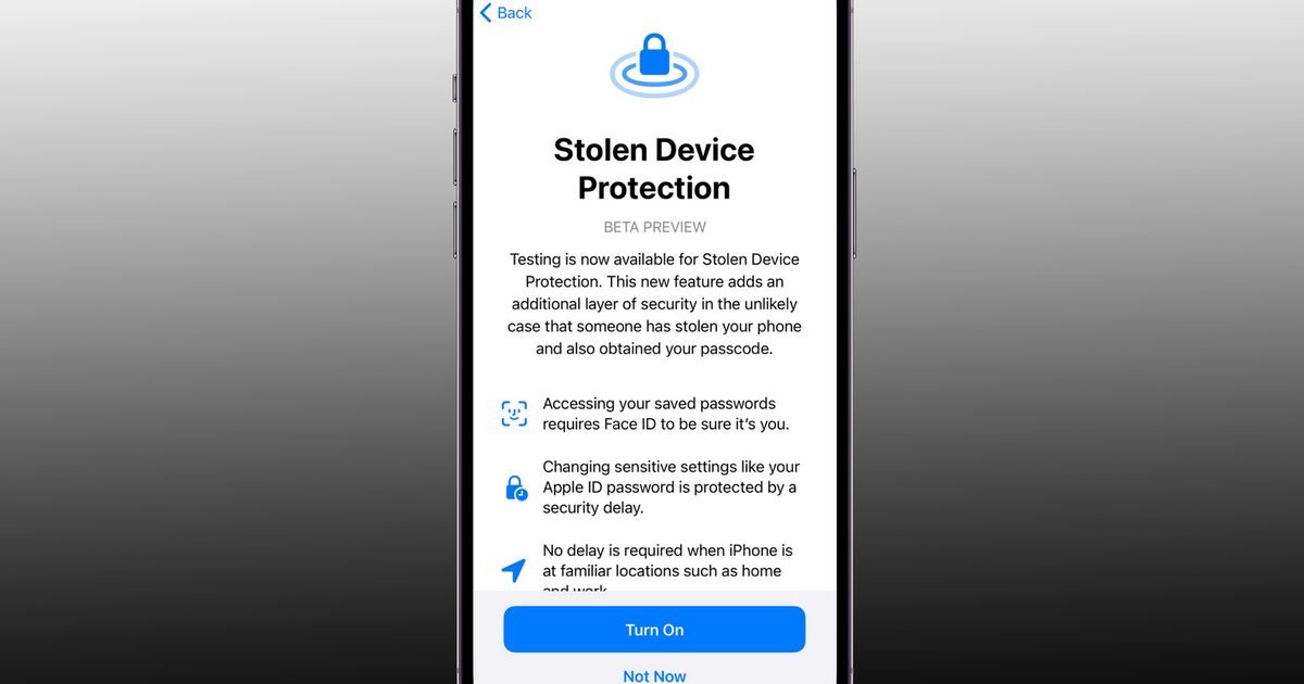 iOS 26.4 puts your iPhone in anti-theft mode by default